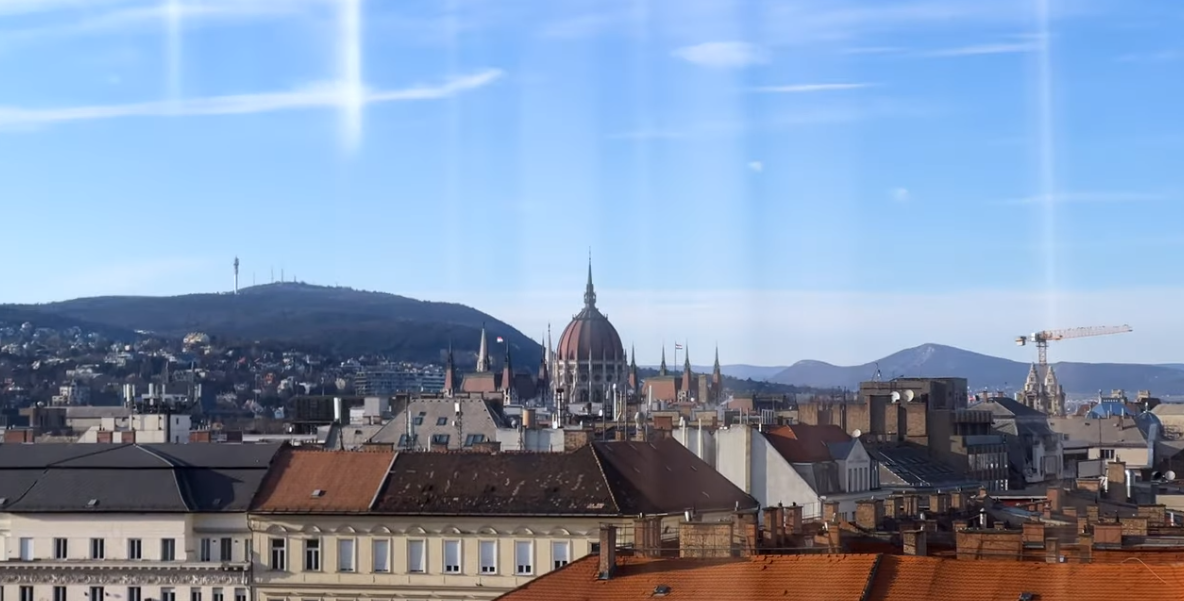 View from the Budapest Eye.