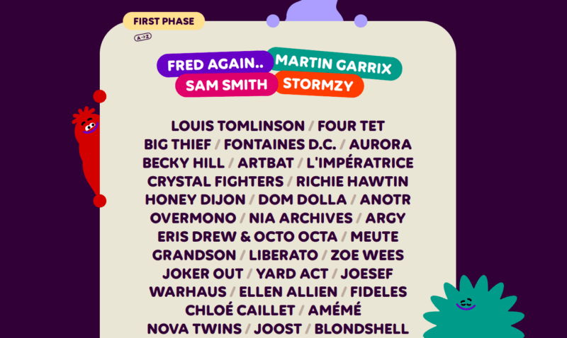 Fred Again Martin Garrix Sam Smith And Stormzy Are Coming To Sziget   Sziget2024 800x478 